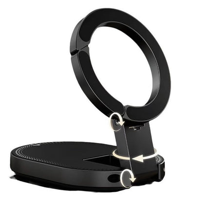 3-in-1 Magnetic Suction Phone Holder – Foldable & Rotatable Stand